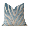 Load image into Gallery viewer, Etosha Velvet Pillow in Mineral.