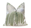 Thibaut Willow Tree in Beige, Green. Designer Pillows, Accent Beige Pillow, High End Pillows, Floral Pillow Cover, Lumbar Pillows, Euro Sham