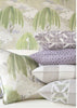 Thibaut Willow Tree in Beige, Green. Designer Pillows, Accent Beige Pillow, High End Pillows, Floral Pillow Cover, Lumbar Pillows, Euro Sham