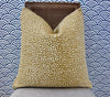 Thibaut Fawn Indoor Outdoor Pillow in Straw. Outdoor Designer Pillows, High End Pillows, Beige Modern Pillow, Animal Print Lumbar Pillow