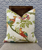 Schumacher Arbre Chinois Pillow in Meadow. Decorative lumbar Pillow. Decorative Accent Cushion Covers Green and Cream, Lumbar Throw pillow.